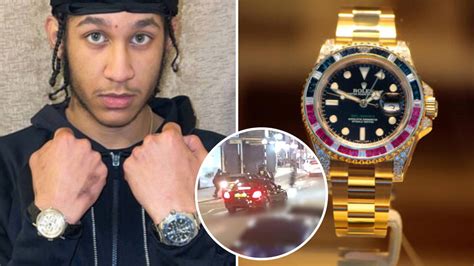 gangster rolex|Rolex robbery.